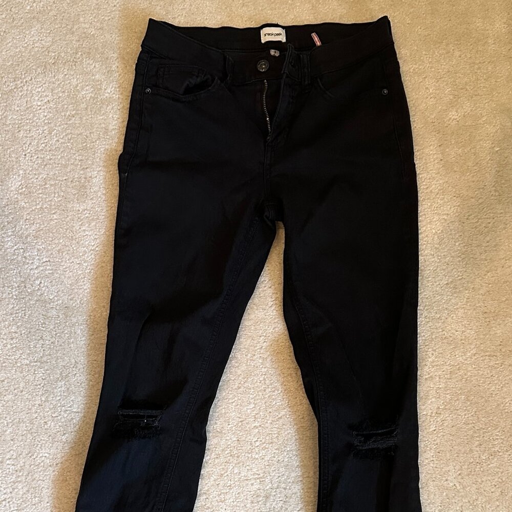 Sneakpeek black jeans, size 3